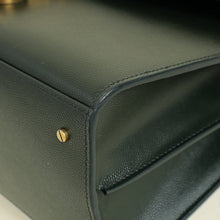 YSL Forest Green Cassandra Top Handle Medium Bag