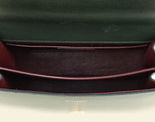 YSL Forest Green Cassandra Top Handle Medium Bag