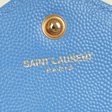 YSL Blue Cassandre Classic Wallet On Chain