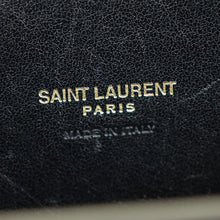 YSL Black Croco Embossed Sac De Jour Nano Bag