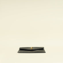 YSL Croco Embossed Uptown Clutch