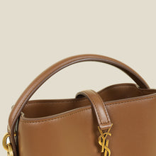 YSL Tan LE 37 Mini Bucket Bag