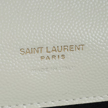 YSL Vintage Blanc Cassandre Flap Pouch