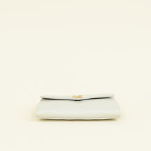 YSL Vintage Blanc Cassandre Flap Pouch