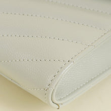 YSL Vintage Blanc Cassandre Flap Pouch