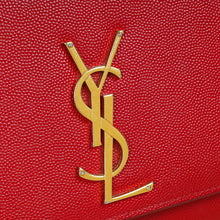 YSL Red Kate Chain Medium Shoulder Bag