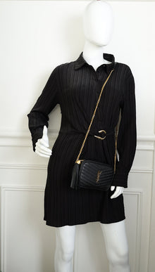 YSL Black Mini Lou Camera Bag