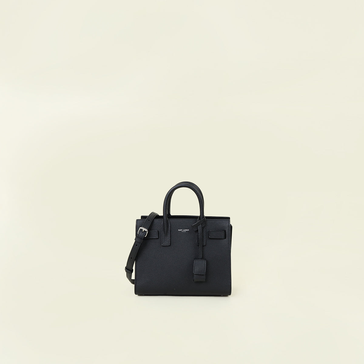 YSL Black Sac De Jour Nano Bag