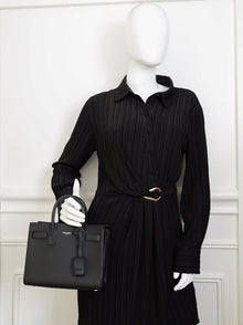 YSL Black Sac De Jour Nano Bag