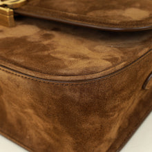 YSL Brown Solferino Small Shoulder Bag