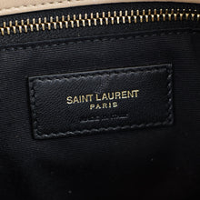 YSL Beige Puffer Toy Shoulder Bag