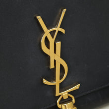 YSL BlackMonogram Kate Tassel Shoulder Bag