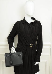 YSL Black Sac De Jour Nano Bag