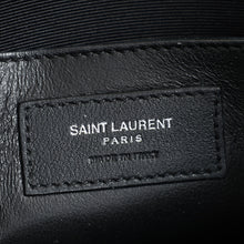 YSL Green Kate Tassel Croco Embossed Small Shoulder Bag