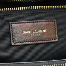YSL Black Monogram Shopping Tote Large Bag