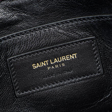 YSL Burgundy Chevron Satchel Flap Medium Shoulder Bag