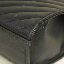 YSL Black Monogram Envelope Large Satchel Bag