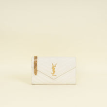 YSL Vintage Blanc Cassandre Wallet On Chain