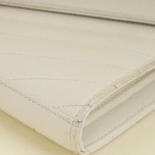 YSL Vintage Blanc Cassandre Wallet On Chain