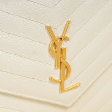 YSL Vintage Blanc Cassandre Wallet On Chain