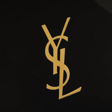 YSL Black Tuxedo Box Plexiglass Minaudiere Bag
