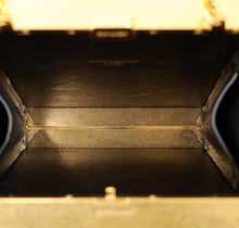 YSL Black Tuxedo Box Plexiglass Minaudiere Bag