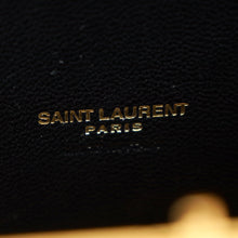 YSL Black Tuxedo Box Plexiglass Minaudiere Bag