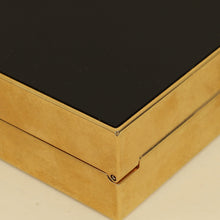 YSL Black Tuxedo Box Plexiglass Minaudiere Bag
