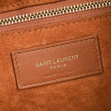 YSL Black Le 5 A 7 Croco Embossed Bag