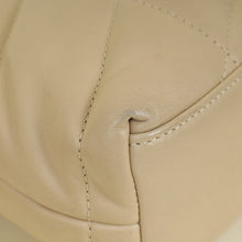 YSL Beige Puffer Toy Shoulder Bag