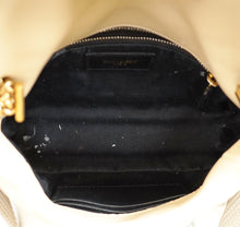 YSL Beige Puffer Toy Shoulder Bag