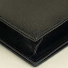 YSL Black Monogram Kate Flap Clutch