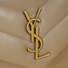 YSL Beige Loulou Toy Shoulder Bag