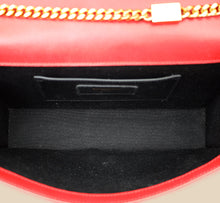 YSL Red Monogram Kate Medium Flap Shoulder Bag