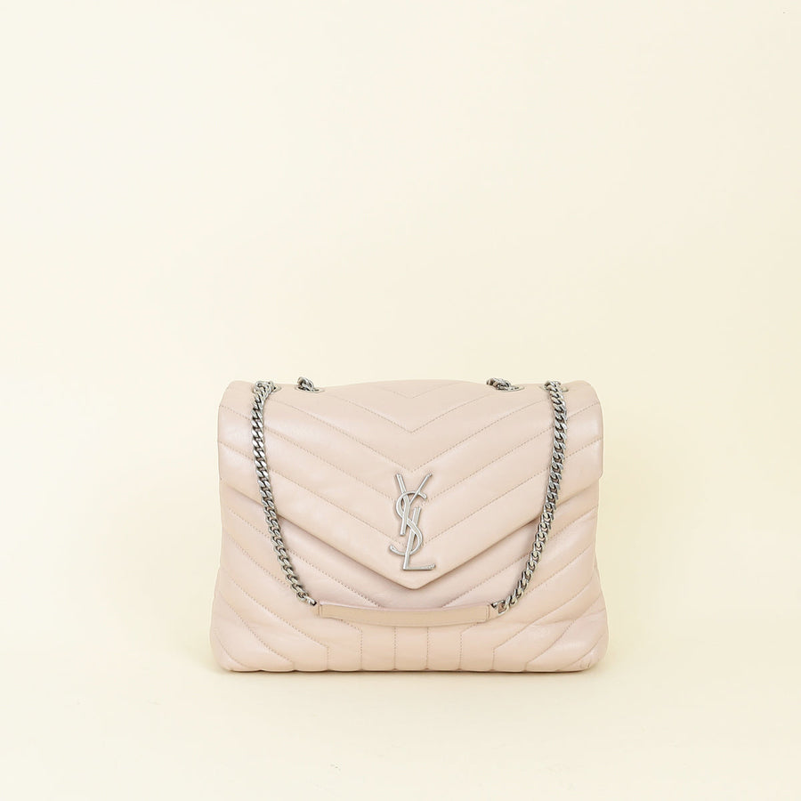 YSL Blush Beige Medium Loulou Bag