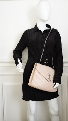 YSL Blush Beige Medium Loulou Bag