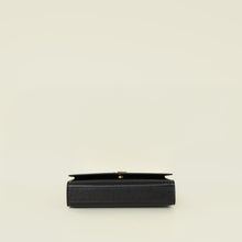 YSL Black Monogram Kate Medium Chain Shoulder Bag