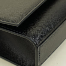 YSL Black Monogram Kate Medium Chain Shoulder Bag