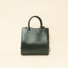 YSL Forest Green Uptown Small Tote Top Handle Bag