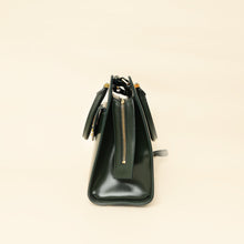 YSL Forest Green Uptown Small Tote Top Handle Bag