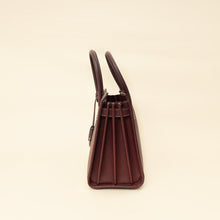 YSL Burgundy Sac De Jour Baby Bag