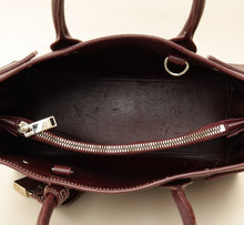 YSL Burgundy Sac De Jour Baby Bag