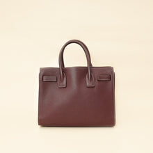 YSL Burgundy Sac De Jour Baby Bag