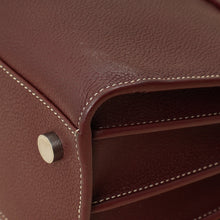 YSL Burgundy Sac De Jour Baby Bag