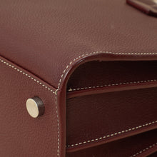 YSL Burgundy Sac De Jour Baby Bag