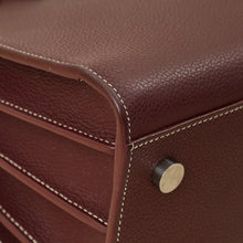 YSL Burgundy Sac De Jour Baby Bag