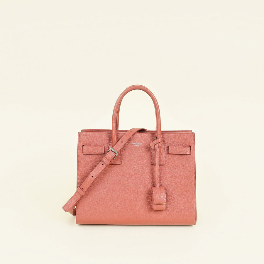 YSL Old Rose Sac De Jour Baby Bag