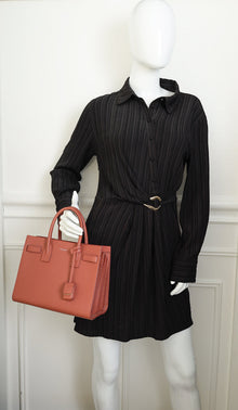 YSL Old Rose Sac De Jour Baby Bag