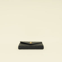 YSL BLack Cassandre Wallet on Chain