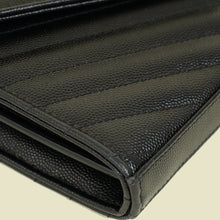YSL BLack Cassandre Wallet on Chain